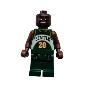 LEGO Sports Minifigure NBA Gary Payton #20 Seattle SuperSonics